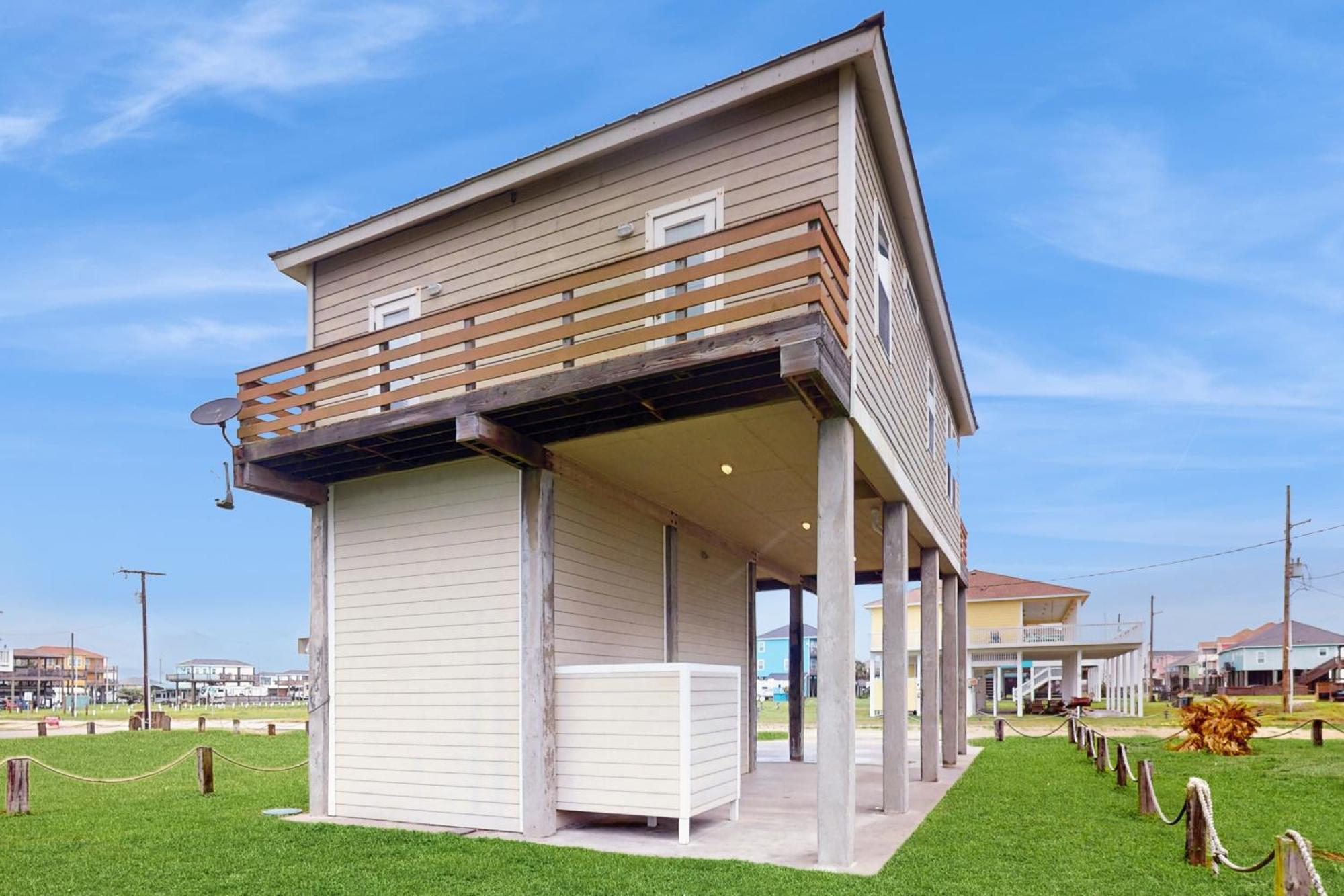Coastal Cabana Crystal Beach Buitenkant foto